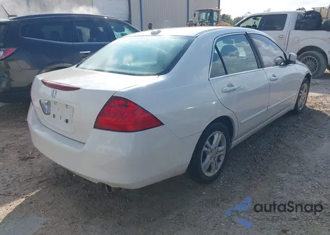 2007 Honda Accord 2.4 Ex из США, поврежденный, VIN 1HGCM56757A063541
